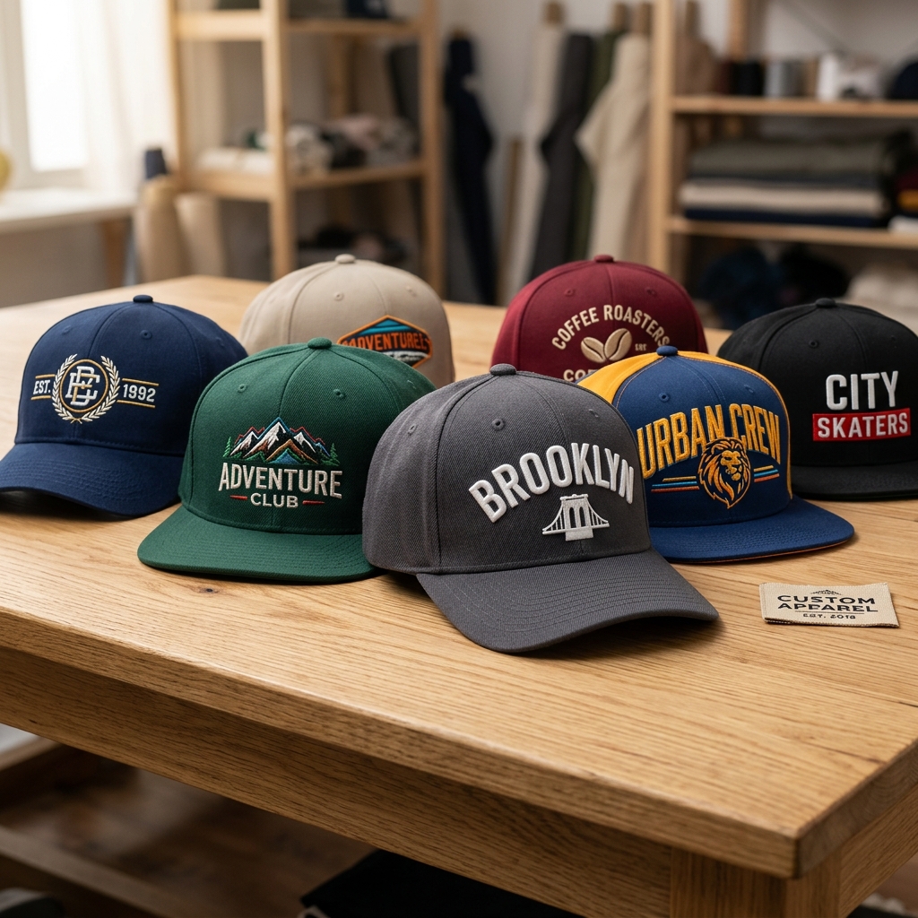 Gorras bordadas